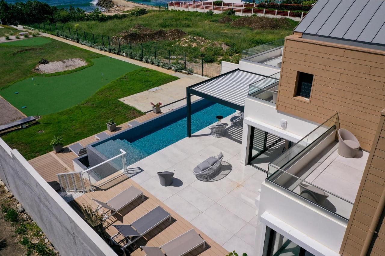 Luxury Villa Beach And Putt Avec Acces Plage Saint-Francois  Exteriör bild