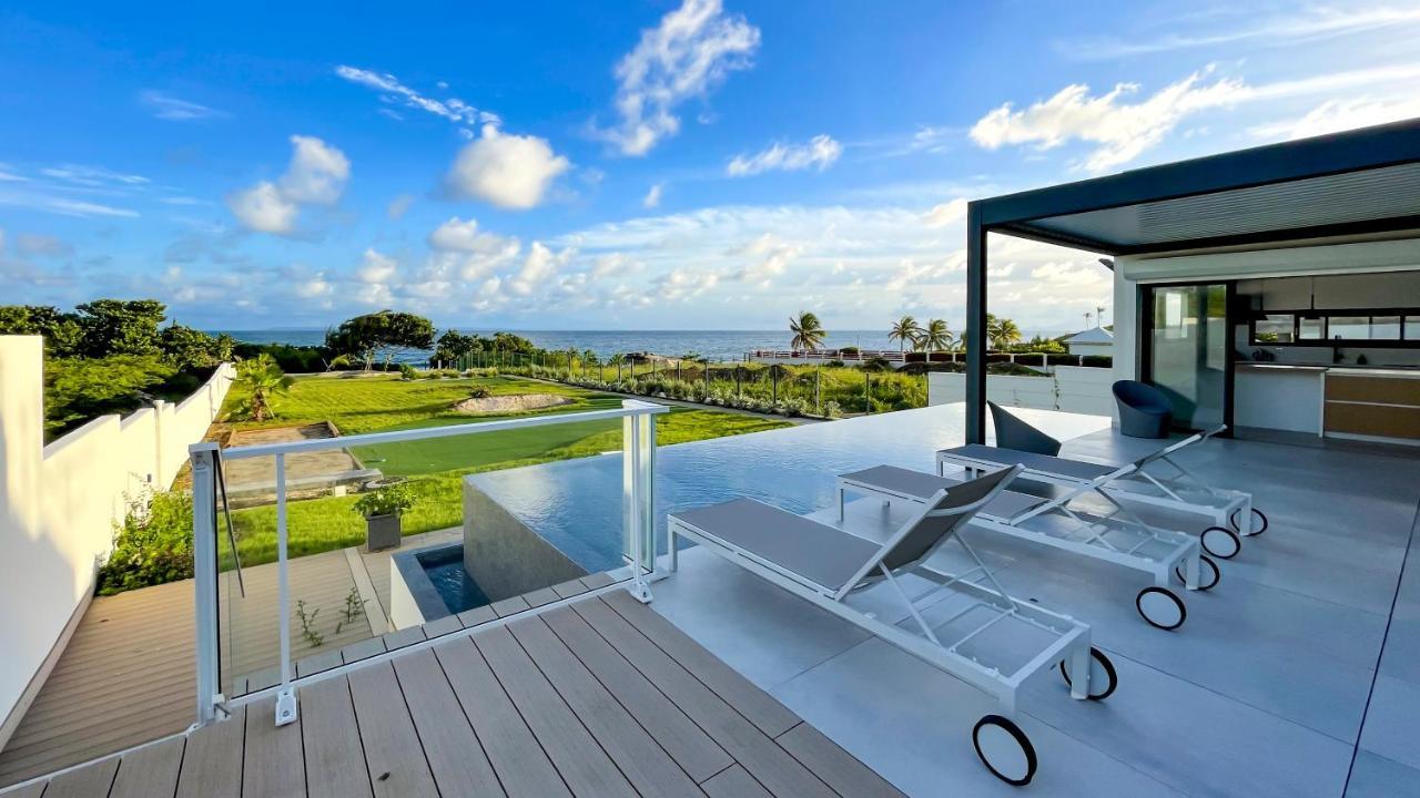 Luxury Villa Beach And Putt Avec Acces Plage Saint-Francois  Exteriör bild